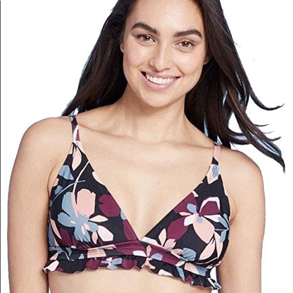 ✨HP✨Kona Sol Women's Ruffle Trim Bikini ✨